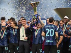 Festa Inter con due scontenti tra coriandoli e ombre di Chivu
