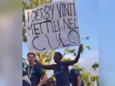 Sfottò, striscioni e fascicoli: la festa dell’Inter tra ironia di curva e diritto sportivo