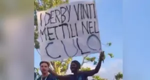Sfottò, striscioni e fascicoli: la festa dell’Inter tra ironia di curva e diritto sportivo
